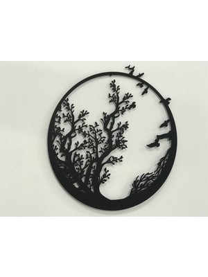 Baupor Tree Of Life Metal Duvar Dekoru