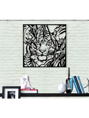 Baupor Kaplan Metal Duvar Dekoru