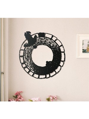 Baupor Kuyu Metal Duvar Dekoru