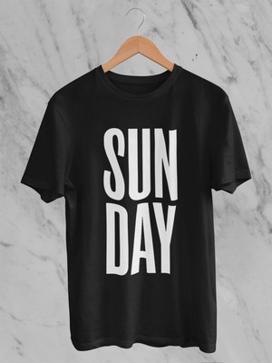 Grif Sunday Baskılı Kadın T-Shirt