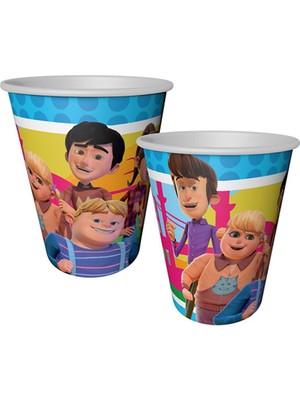 Event Party Store Rafadan Tayfa Karton Bardak 8'li