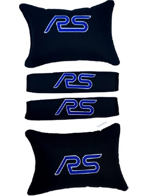 Otomind Ford Rs Logolu Boyun Yastığı Konfor Seti