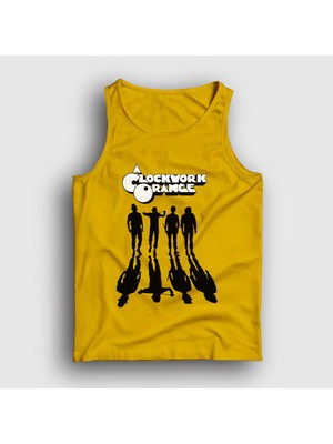 Presmono Unisex Sarı Gang Film Otomatik Portakal A Clockwork Orange Atlet