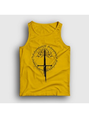 Presmono Unisex Sarı Narsil Yüzüklerin Efendisi The Lord Of The Rings Atlet