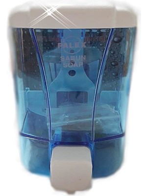 Palex Sıvı Sabun Dispenseri Palex 3420 Tezgah Üstü 500 cc Şeffaf Mavi