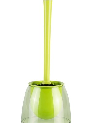 Primanova Neon Tuvalet Fırçası Gövde Şeffaf Yeşil Sap Opak