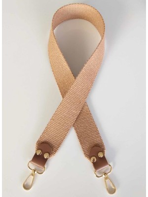 Angel Çanta Aksesuar Ledi Model Çanta Sapı Sütlü Kahve Renk