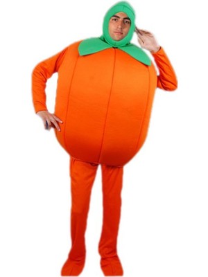 Bkmc Portakal Kostümü Yetişkin
