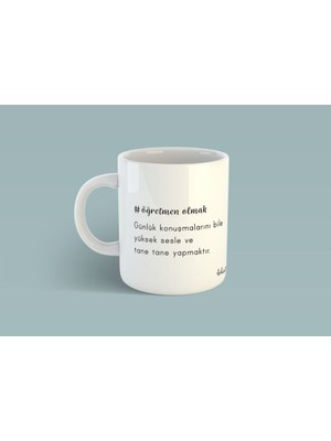 Bikutumutluluk Öğretmenlik Serisi-Tane Tane Konuşmak Kupa Mug