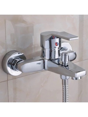 Sardıcı Banyo Bataryası Krom Banyo Musluğu 5