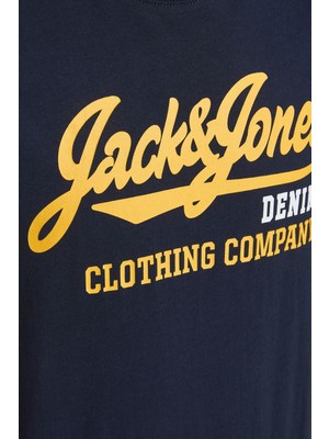 Jack & Jones 12180867 On Denim Goods  Yazılı T-Shirt