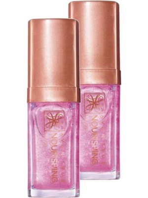 AVON True Nourishing Dudak Yağı 7 Ml. Shimmering Petal İkili Set