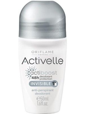 Oriflame Activelle Invisible Apd Roll-On 50 Ml.