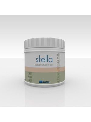 Bianca Stella Su Bazlı Saf Akrilik Boya 0.50LT 1312 Yakut