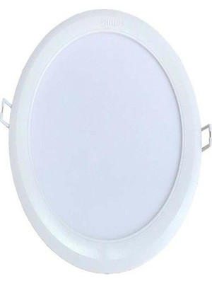 Philips Essential 5W Sıva Altı Gömme LED Spot Lamba Sarı 3000K(ARMATÜR -Panel)(Delik :9 Cm)