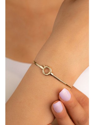 Yavuz Kuyumculuk Altın Balık Sırtı Bileklik