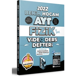 Benim Hocam Yayınları AYT 2022 Fizik Video Ders Defteri