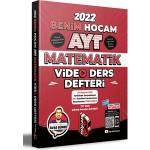 Benim Hocam Yayınları  AYT 2022 Matematik Video Ders Defteri