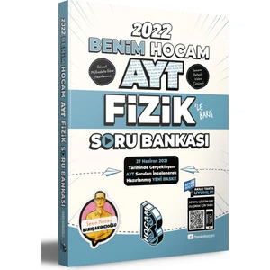 Benim Hocam Yayınları AYT 2022 Fizik Tamamı Video Çözümlü Soru Bankası
