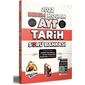Benim Hocam Yayınları  AYT 2022 Tarih Tamamı Video Çözümlü Soru Bankası