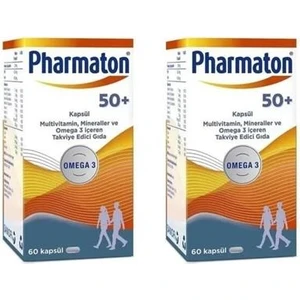 PHARMATON 50 PLUS 60 Kapsül, 2'li Paket