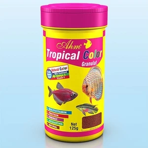 Ahm Marin Tropical Colour Granulat Balık Yemi 250 ml