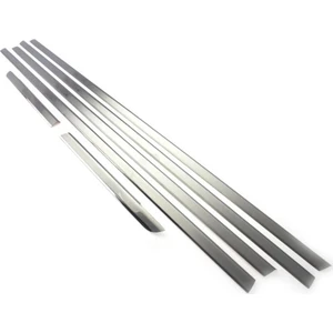 Fams Otomotiv VW Touareg Krom Cam Çıtası 6 Parça 2002-2010 Paslanmaz Çelik