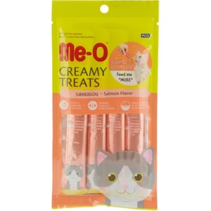 Me-O Somon Balıklı Kremalı Kedi Ödül Maması 4X15 Gram