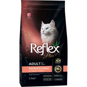 Plus Somonlu Hairball Yetişkin Kedi Maması 1,5 kg
