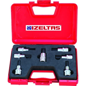 1/2'' Lokmalı Allen Uç Takımı (60MM - 7 Parça)