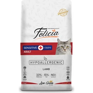 Hypoallergenic Kuzu Etli Yetişkin Kedi Maması 12 kg
