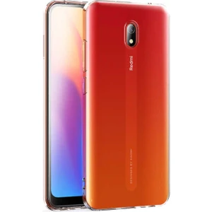 Xiaomi Redmi 8A Kılıf Şeffaf Silikon Hibrit Case