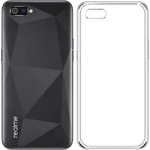 Realme C2 Kılıf Şeffaf Silikon Hibrit Case