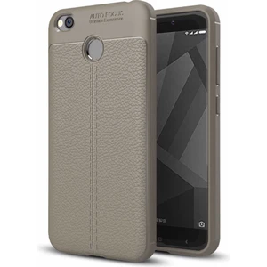 Xiaomi Redmi 4x Kılıf Deri Tarzı Niss Silikon Case