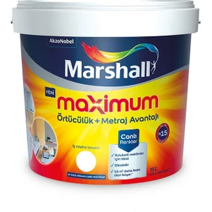 Marshall Maximum Silikonlu Iç Cephe Boyası 2.5 Lt