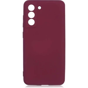 - Samsung Galaxy S21 FE - Kılıf İçi Kadife Koruyucu Mara Lansman Kapak - Koyu Mor - T17699
