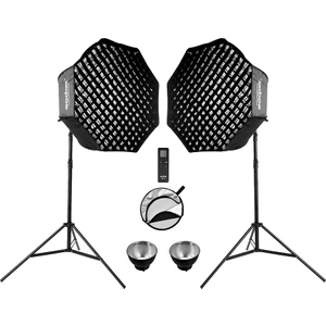 SL-60W LED Video Işığı 2'li Kit