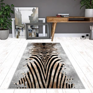 Confidence Home Dijital Baskı Yıkanabilir Kaymaz Taban Salon Halısı Mutfak Halısı Koridor Halısı