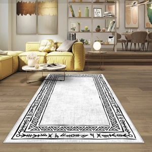 Confidence Home Dijital Baskı Yıkanabilir Kaymaz Taban Salon Halısı Mutfak Halısı Koridor Halısı