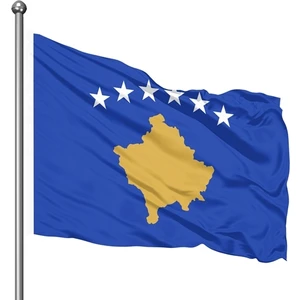 Asya Bayrak Kosova Bayrağı 70 x 105 cm