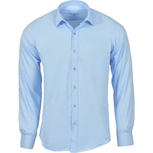 Slim Fit Mikro Saten Erkek Spor Gömlek