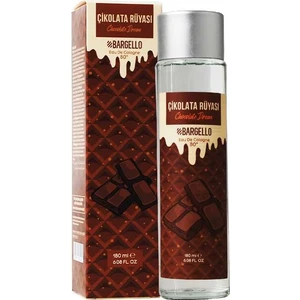 Çikolata Rüyası 180 ml Cam Dökme Kapak Kolonya Edc
