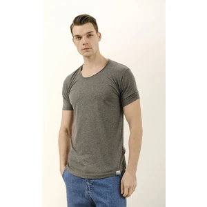 Crash Açık Yaka Slim Fit Tshirt