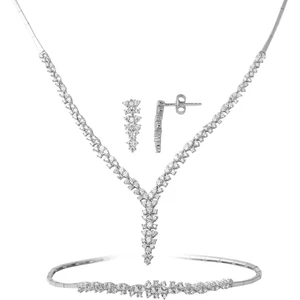 Sarmaşık Beyaz Altın Set Takımı