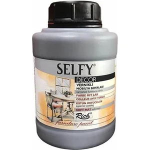 Selfy Decor Vernikli Boya 1250 cc  Royal Gri