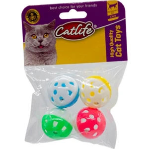 201586- Zilli Kedi Oyuncağı 4'lü Paket