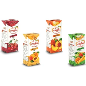 Meysu Vişne + Şeftali + Kayısı + Karışık 200 ml 108'li
