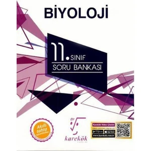 Karekök Yayıncılık 11. Sınıf Biyoloji Soru Bankası