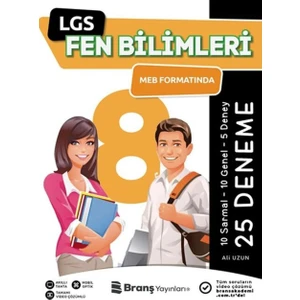 Branş Akademi Lgs Fen Bilimleri 25 Deneme