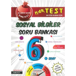 Nartest Yayınevi 6. Sınıf Süper Zeka Sosyal Bilgiler Soru Bankası